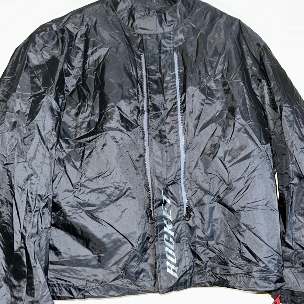 Joe Rocket Black Jacket with Red Logo large - Picture 6 of 12